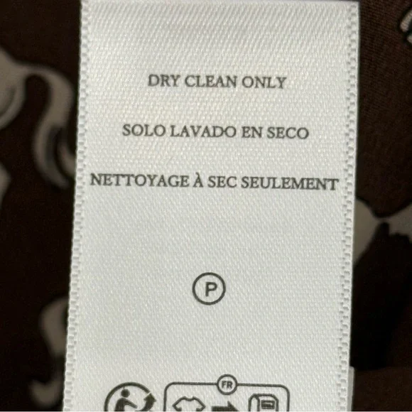 Rails "Kate" Silk Brown Horse Print Button Up Blouse M NWT ($268) - Picture 12 of 12